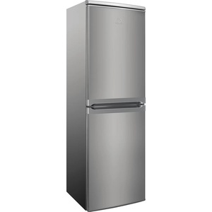 Combina frigorifica Indesit CAA 55 NX 1, Low Frost, 254 l, Tehnologia Silent Cooling, Clasa F