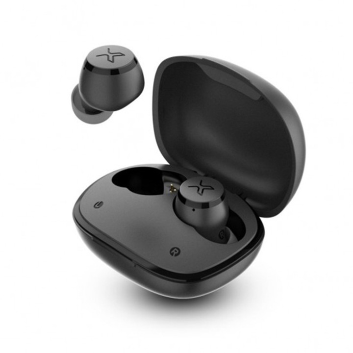 Безжични Bluetooth слушалки Edifier TWS X3S, до 28 часа време за възпроизвеждане, водоустойчиви и прахоустойчиви, Черен