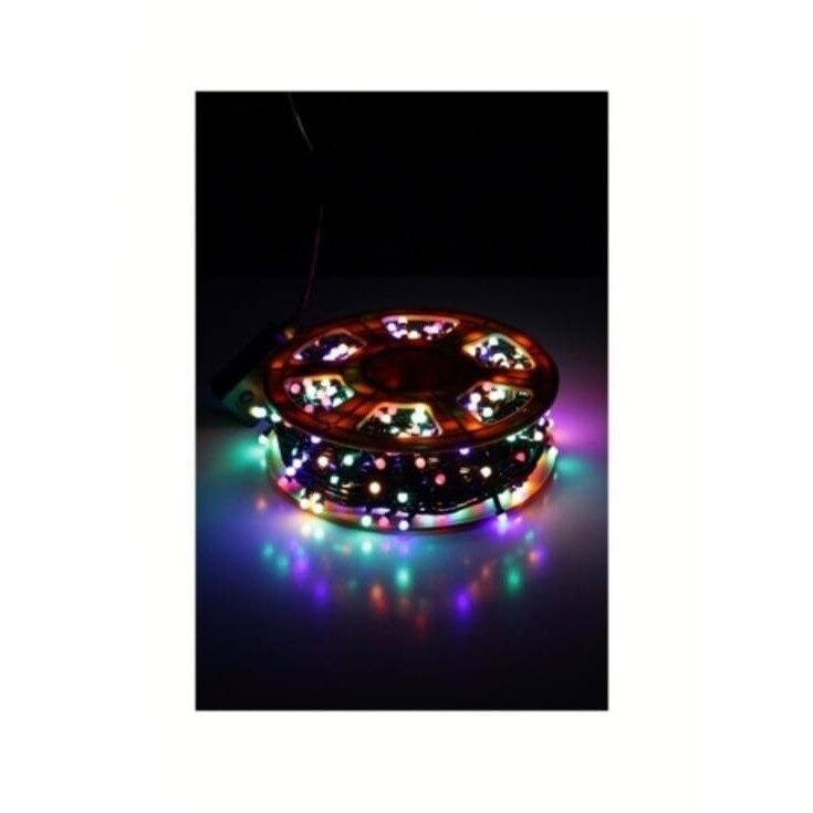 Instalatie liniara , 50 metri , multicolor