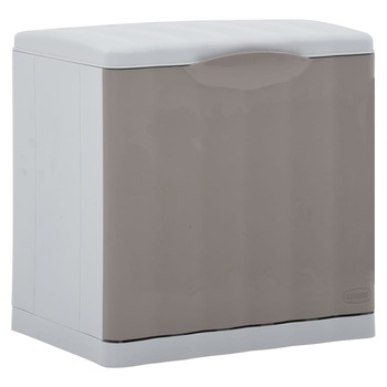 Cos de separare a deseurilor, gri taupe, 20 L, 40x30x40 cm 327429 Cos de separare a deseurilor, gri taupe, 20 L, 40x30x40 cm 327429