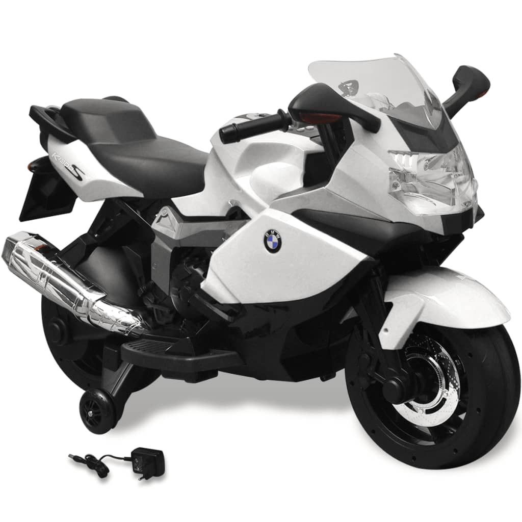 Motocicleta electrica pentru copii BMW 283, 6V, alb 10085