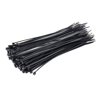 Set 100 buc PKB-150MB coliere de plastic 150x2.5 mm, negru Set 100 buc PKB-150MB coliere de plastic 150x2.5 mm, negru