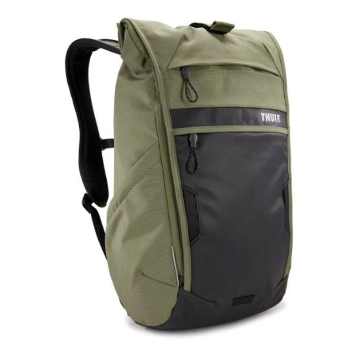 Városi hátizsák laptoptartó rekesszel, Thule, Paramount Commuter, 18L, Olive Green