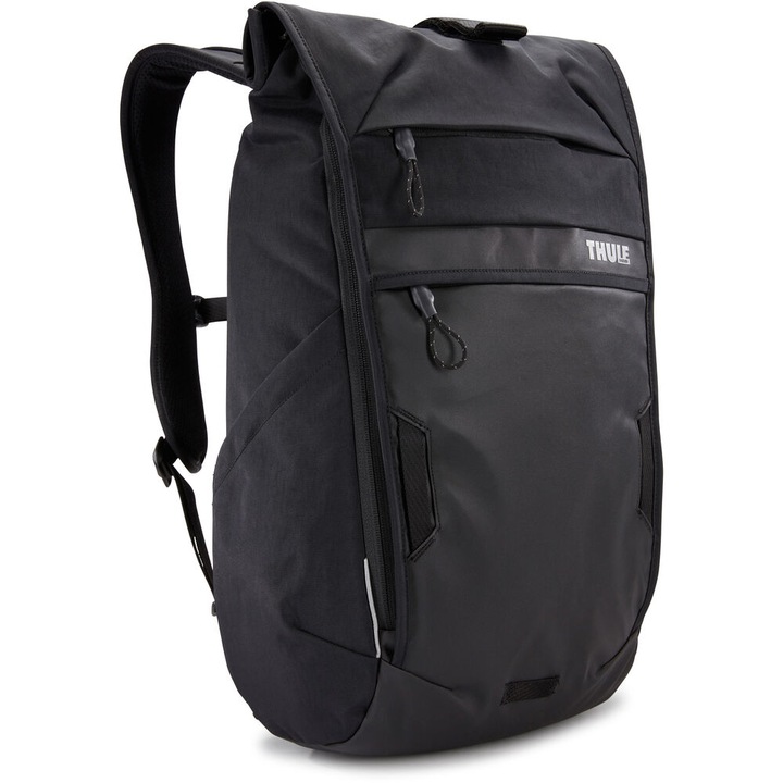 Rucsac urban cu compartiment laptop, Thule, Paramount Commuter, 18L, Negru