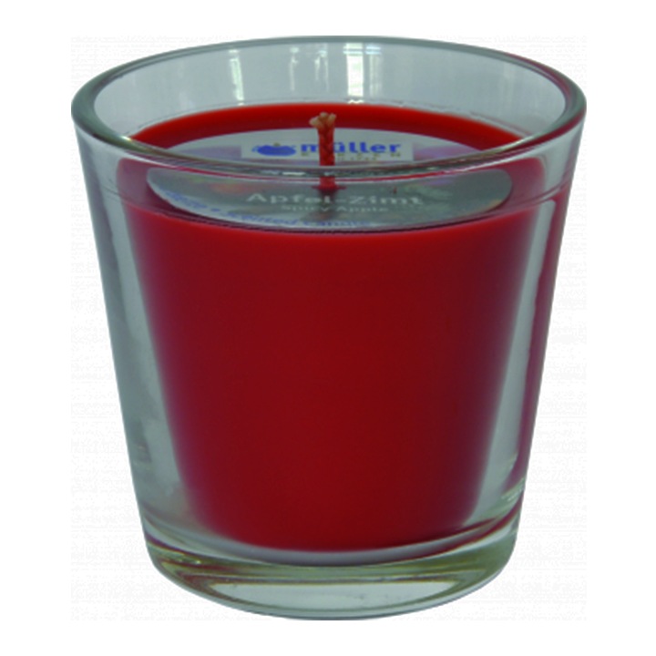 Illatgyertya üvegben Xmass Spicy Apple