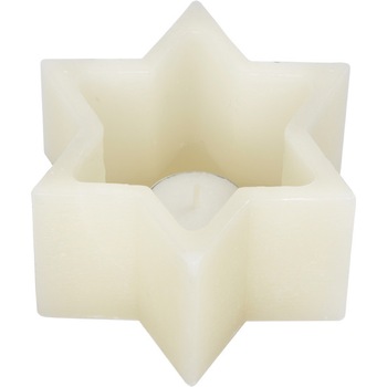 Bol ceara stea crem cu pastila 65/12 mm Bol ceara stea crem cu pastila 65/12 mm