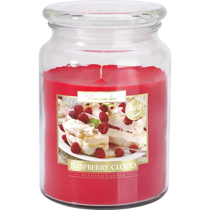 Ароматизирана свещ в бурканче Малинов облак SND99-329