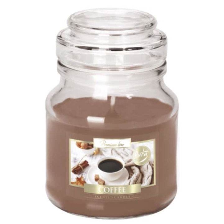 Ароматизирана стъклена свещ - Кафе SND71-89