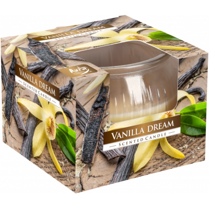Декоративна ароматна свещ Bispol Vanilla-Dream SN69-349 1бр.