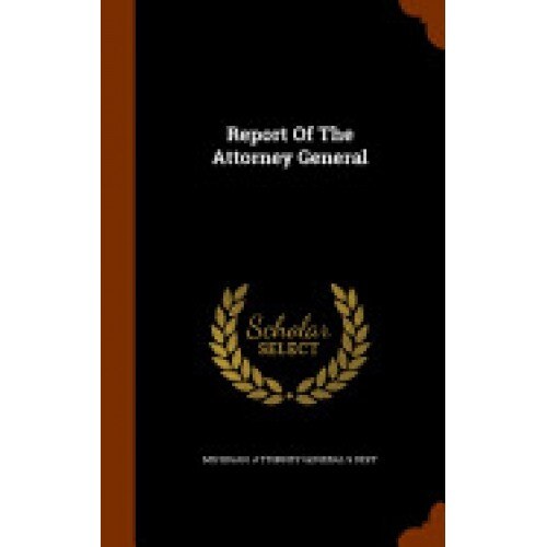 Report of the Attorney General