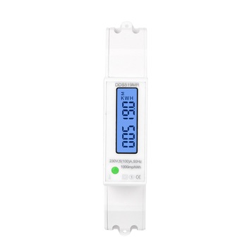 Contor monofazat de energie electrica, Sinotimer, 230V AC 50Hz, 5(100)A, ecran digital LED iluminat, DDS519MR Contor monofazat de energie electrica, Sinotimer, 230V AC 50Hz, 5(100)A, ecran digital LED iluminat, DDS519MR