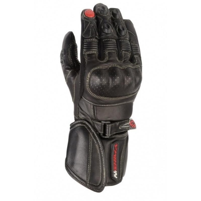 Manusi din piele Nitro ng-101, Negru, S