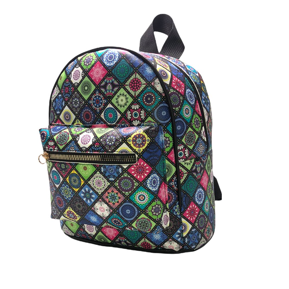 Rucsac dama din piele ecologica Ilsedo, 28 x 26 x 16 cm, Albastru