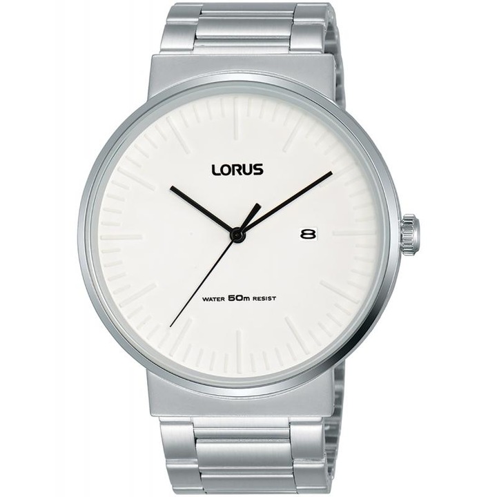 Ceas barbatesc Lorus RH977KX9 Quartz Argintiu