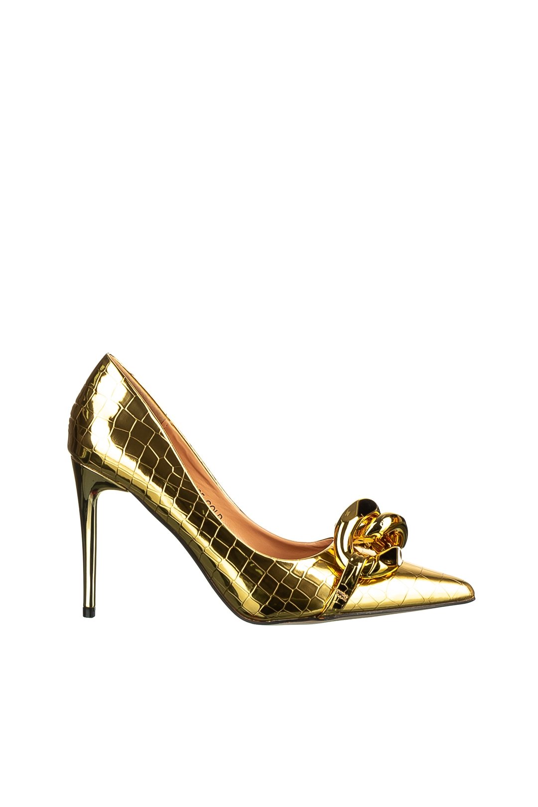 Pantofi dama Semina, Auriu, Auriu