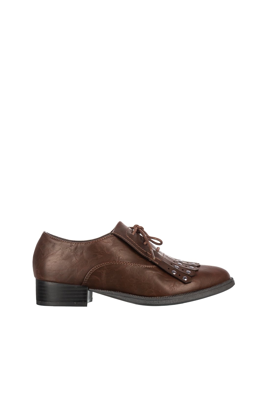 Pantofi casual dama Eviona K, Maro