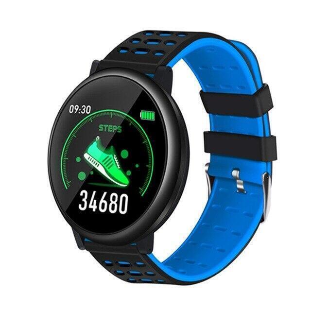 SmartWatch cu Bluetooth, BPM, MMHG, SPO2, Functii multiple S63 Negru