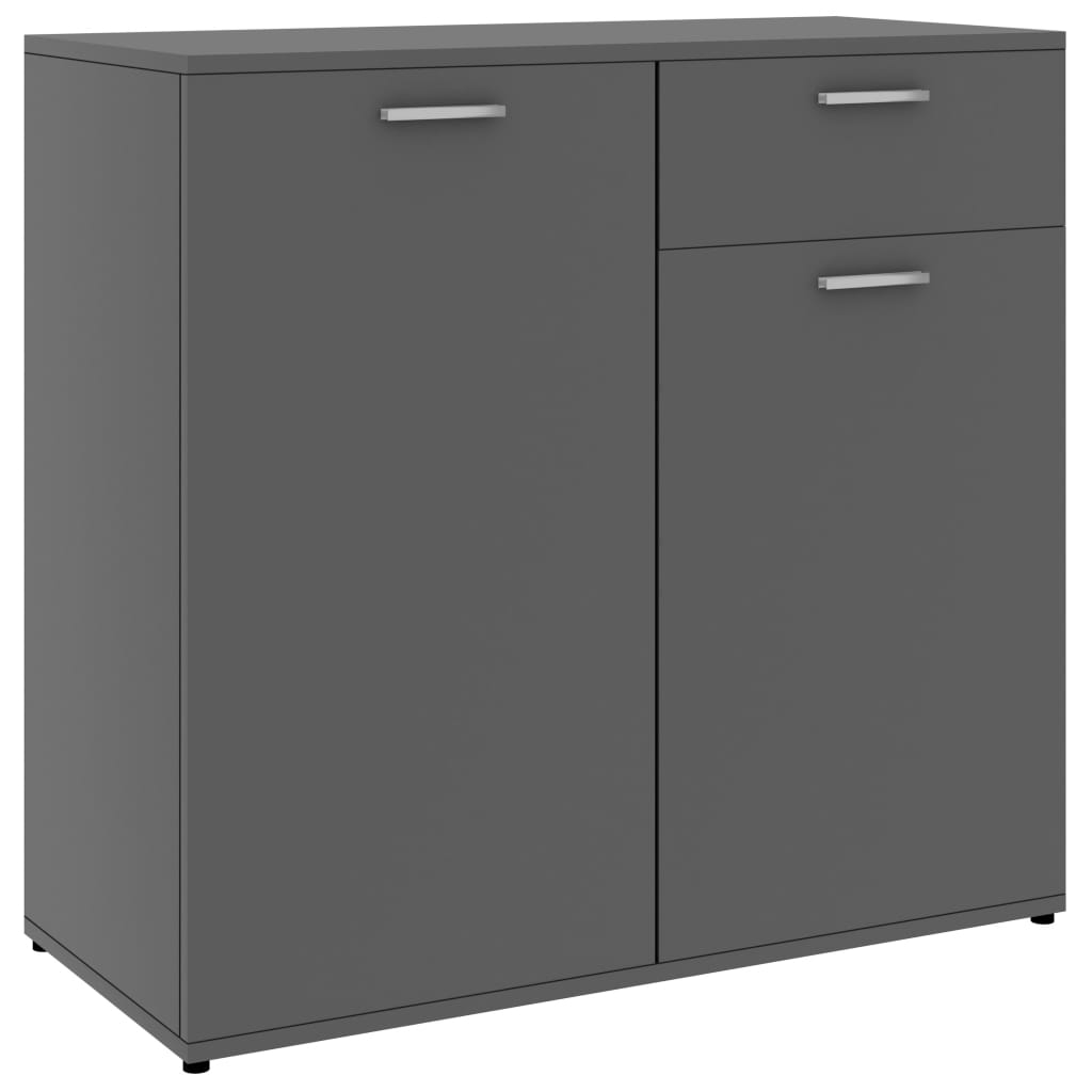 Servanta, gri, 80 x 36 x 75 cm, PAL 801834