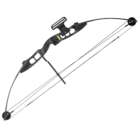 Arc pentru adulti Poe Lang Cobra Protex, Metal/Fibra de sticla, 40.2 inch, 1620 g, Negru