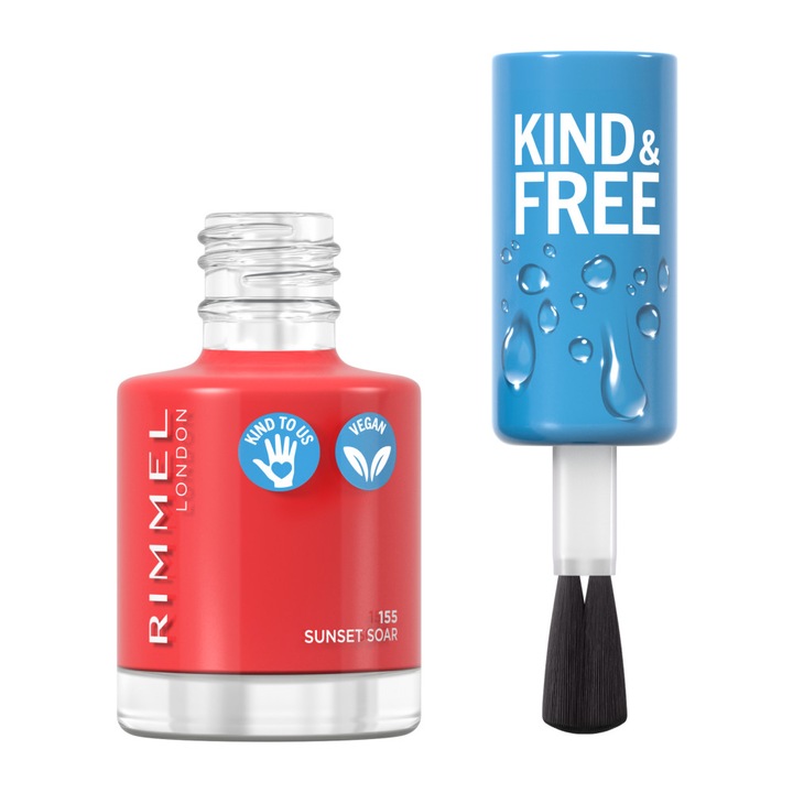 Lac de unghii Rimmel Kind & Free, 155 Sunset soar, 8 ml
