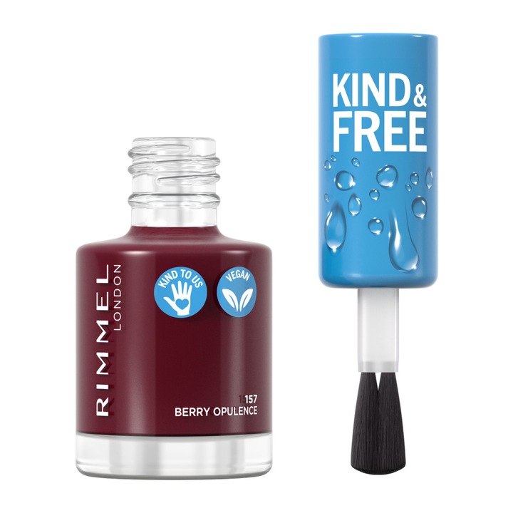 Lac de unghii Rimmel Kind & Free, 157 Berryopulence, 8 ml