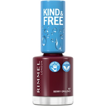 Lac de unghii Rimmel Kind & Free, 157 Berryopulence, 8 ml Lac de unghii Rimmel Kind & Free, 157 Berryopulence, 8 ml
