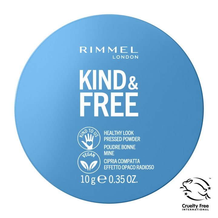 Pudra pentru ten Rimmel Kind & Free, 01 Translucent, 10 g