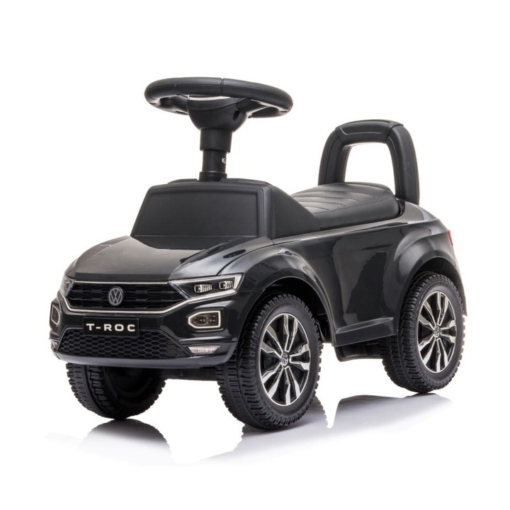 Masinuta Volkswagen T-Roc, Sun Baby, 65x30 cm, Negru