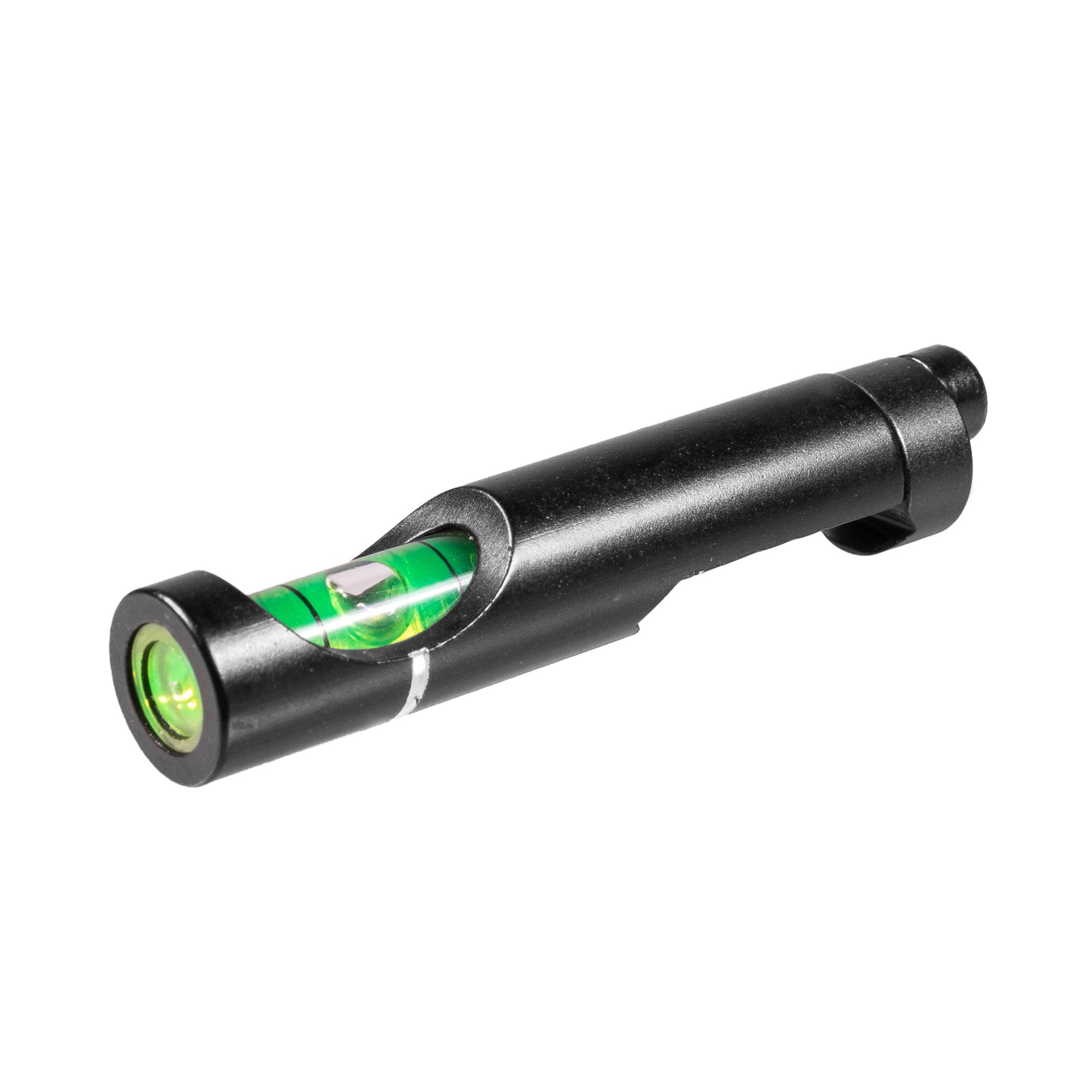 Nivela cu bula de aer pentru pusca, NN, Montare pe sina, Aluminiu, 22 mm, Negru