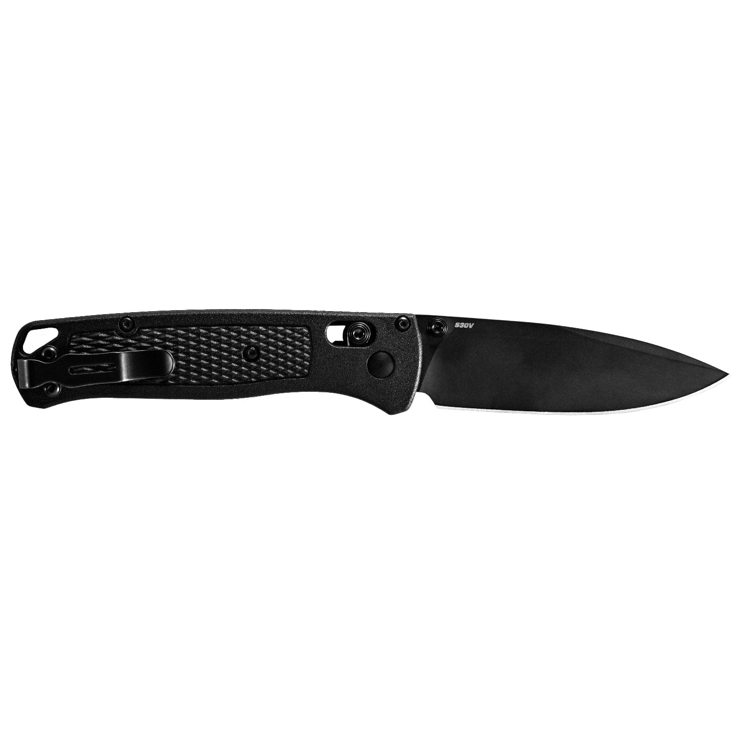 Briceag Bugout Benchmade 535BK-2, Lama din otel inoxidabil, 18.9 cm, Negru