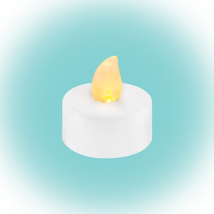Home LED-es teamécses szett, fehér