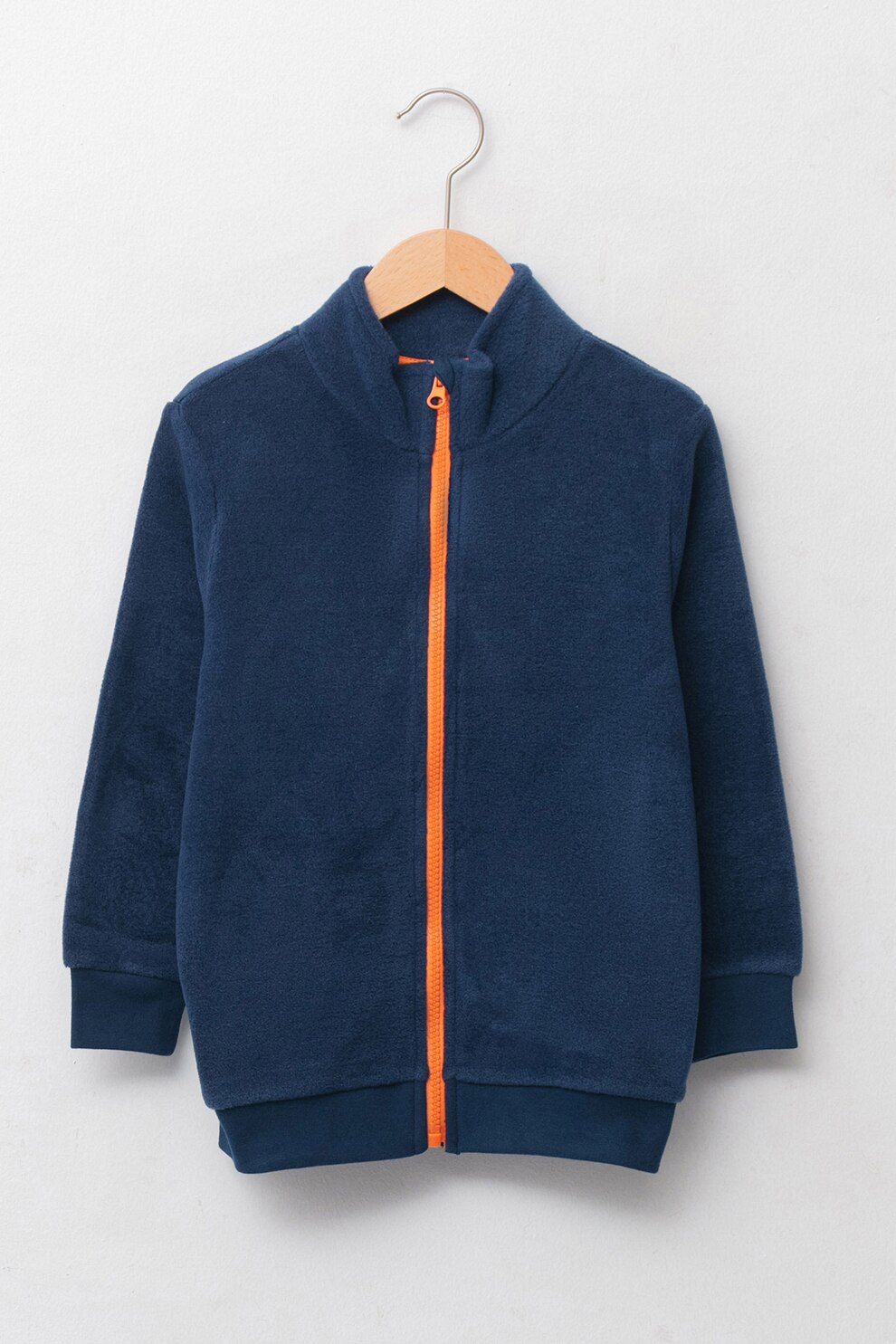 LC WAIKIKI, Bluza de fleece cu fermoar, Bleumarin