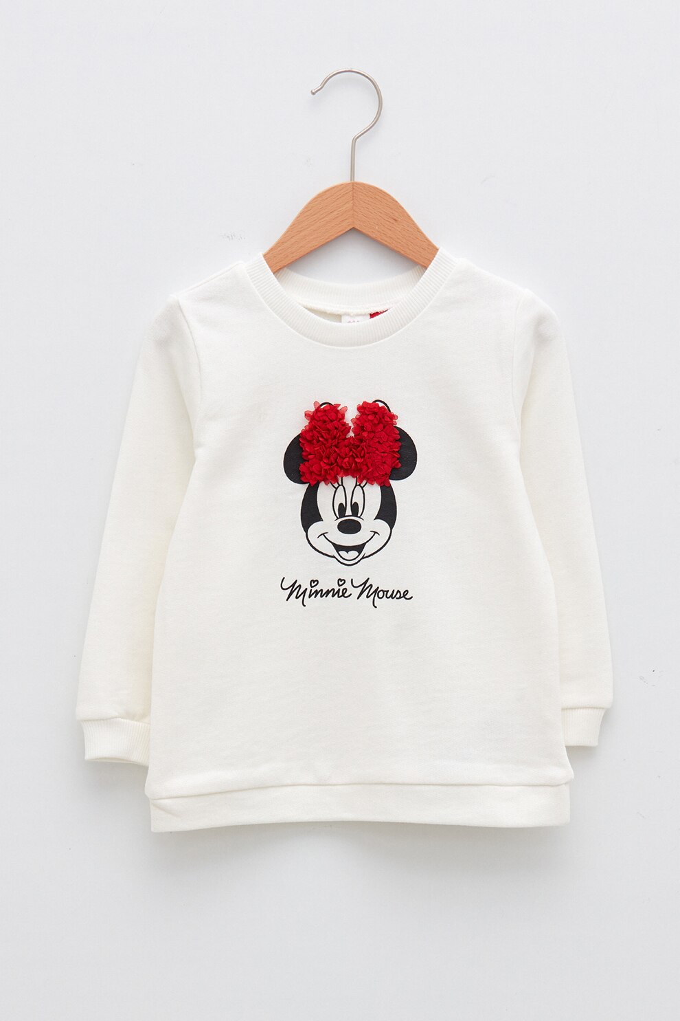 LC WAIKIKI, Bluza sport cu Minnie Mouse, Alb