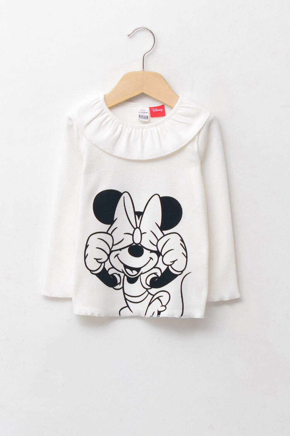 LC WAIKIKI, Bluza cu Minie Mouse, Alb