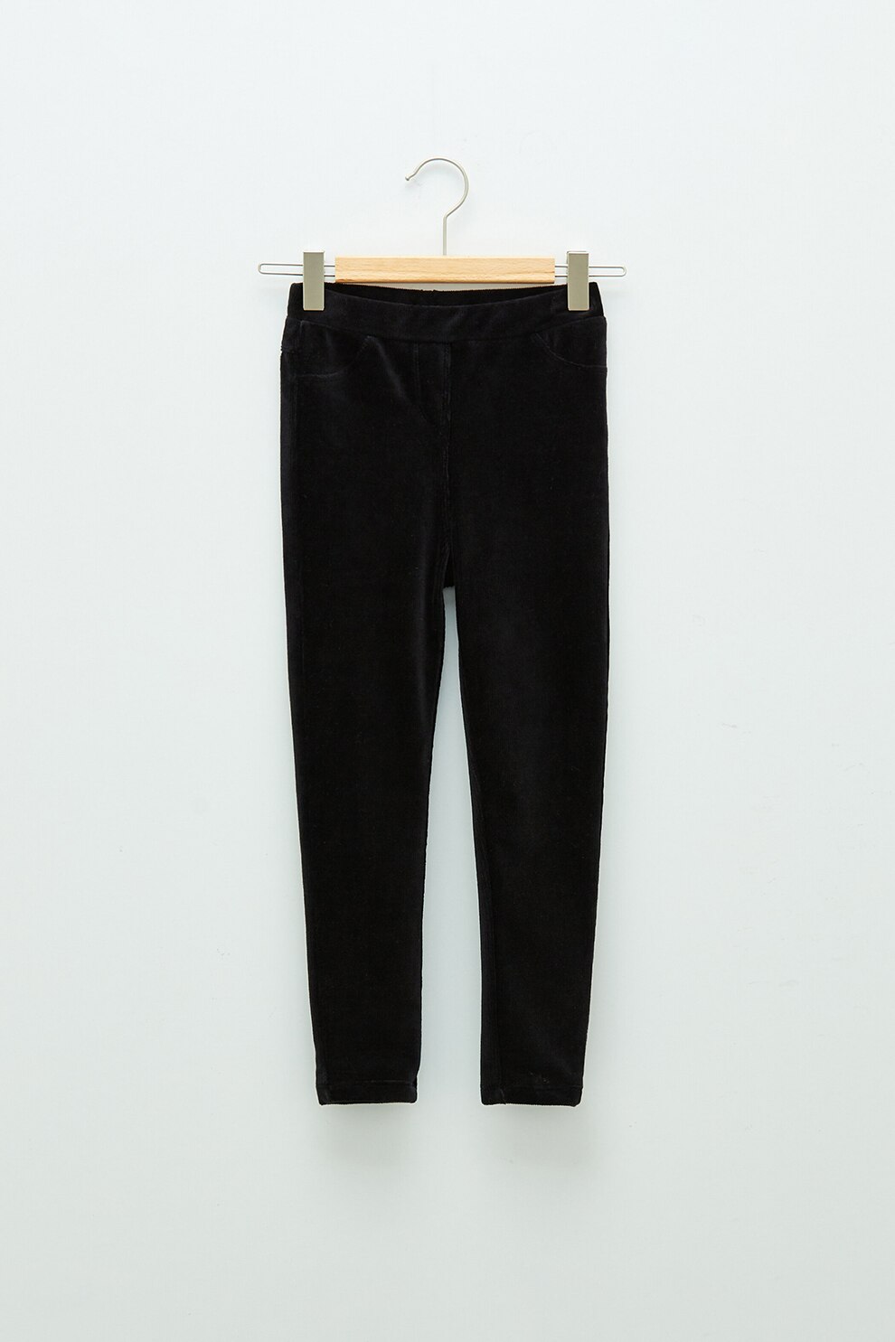 LC WAIKIKI, Colanti cu aspect catifelat, Negru