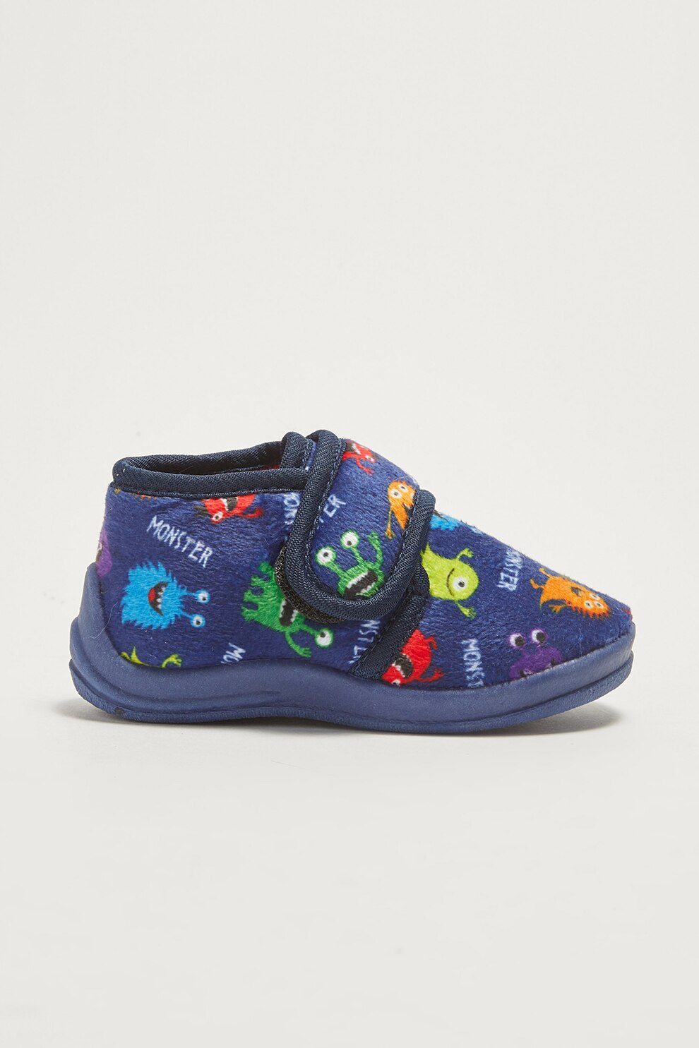 LC WAIKIKI, Papuci cu velcro si model grafic, Albastru lavanda