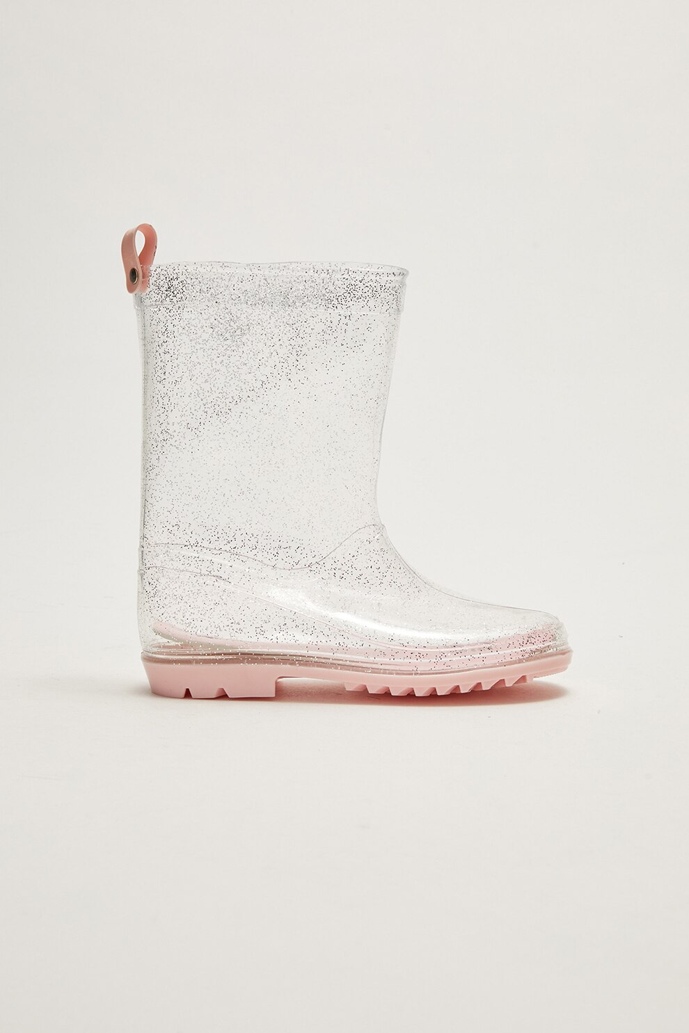 LC WAIKIKI, Cizme mid-calf de ploaie cu aspect stralucitor, Transparent