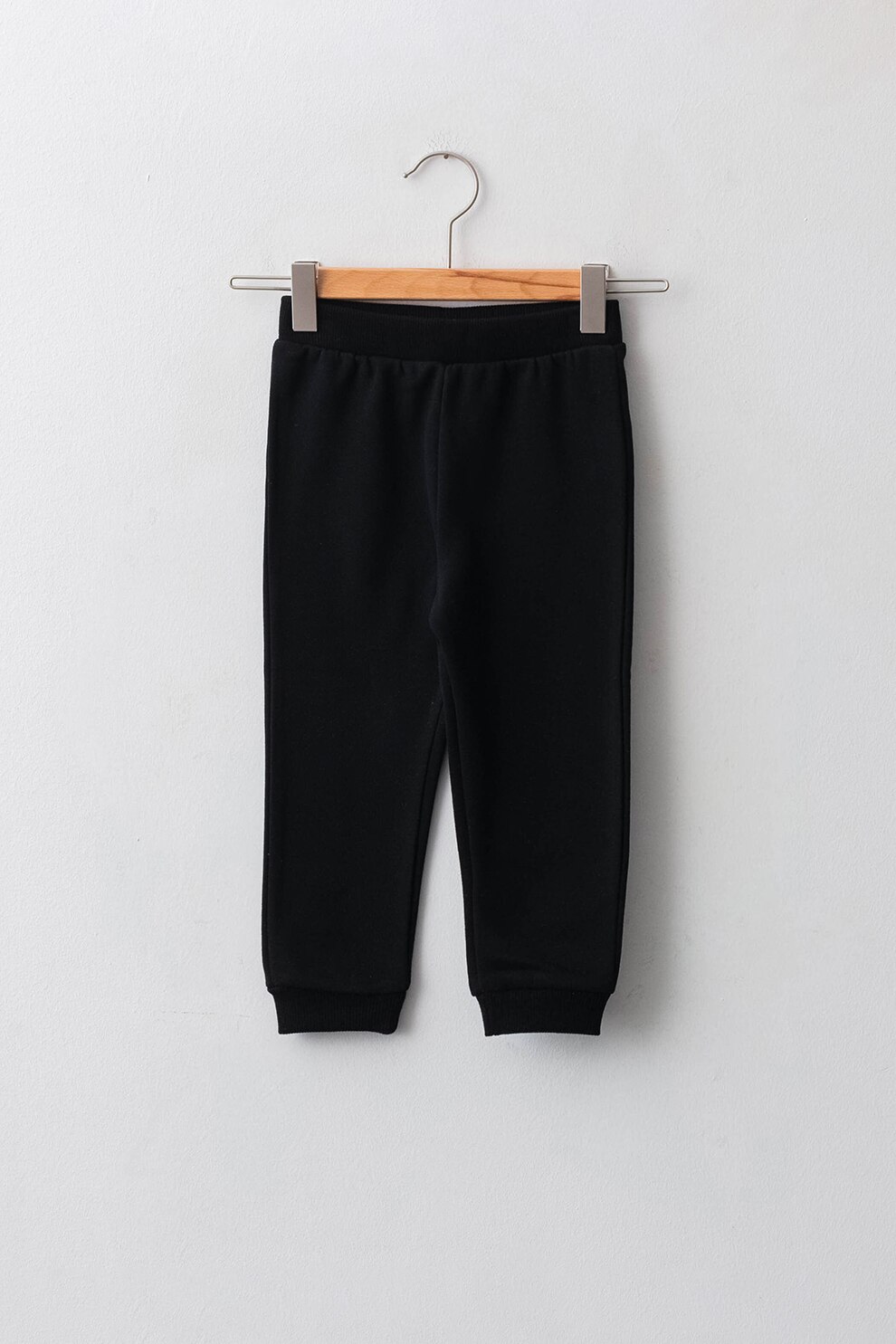 LC WAIKIKI, Pantaloni sport din amestec de bumbac cu terminatii striate, Bleumarin inchis