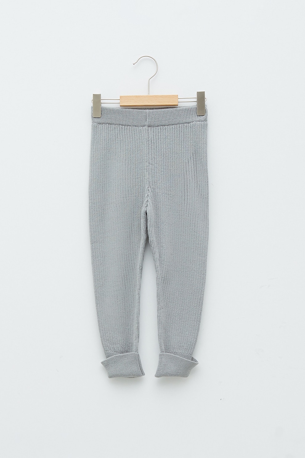 LC WAIKIKI, Pantaloni cu aspect striat, Gri deschis