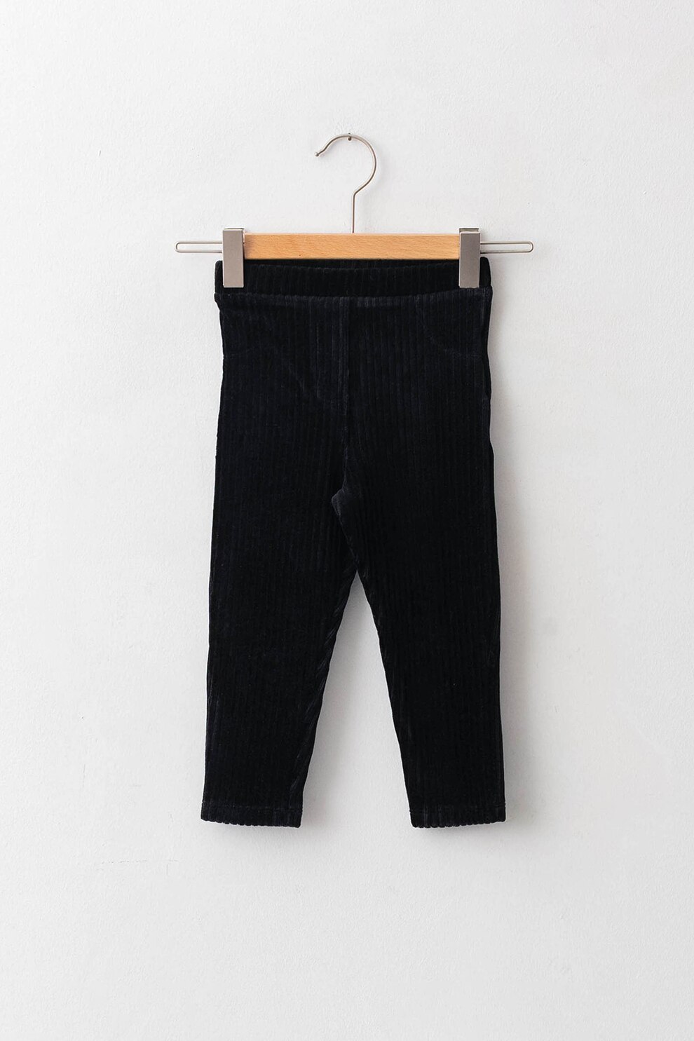 LC WAIKIKI, Colanti cu striatii si talie inalta, Bleumarin inchis