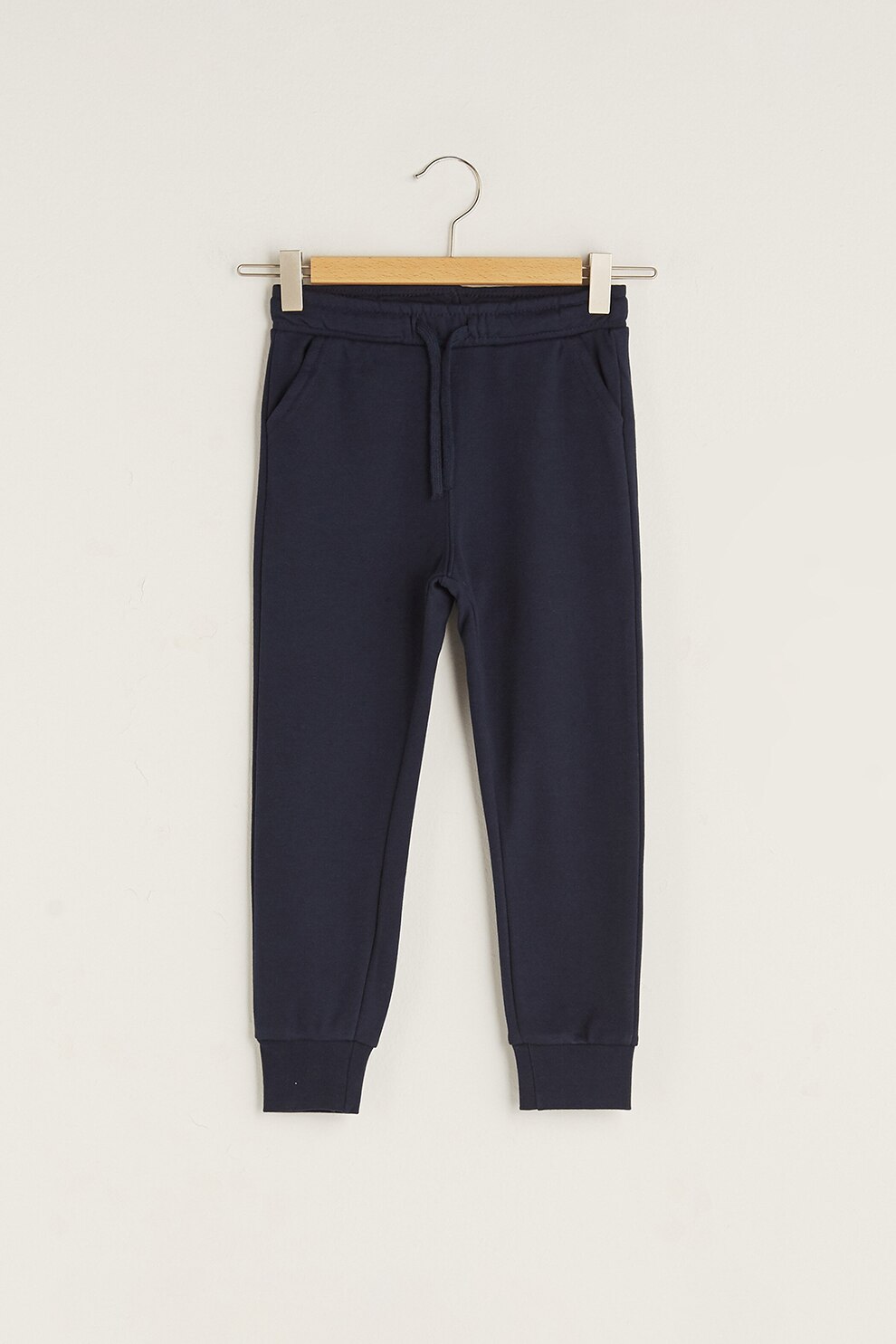 LC WAIKIKI, Pantaloni jogger cu snur in talie, Bleumarin