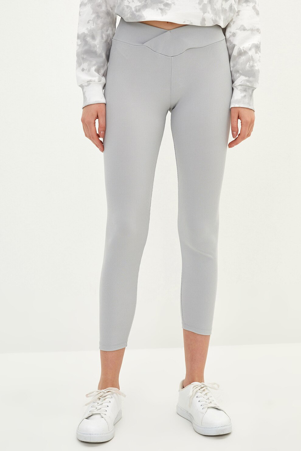 LC WAIKIKI, Colanti cu talie medie, Gri deschis