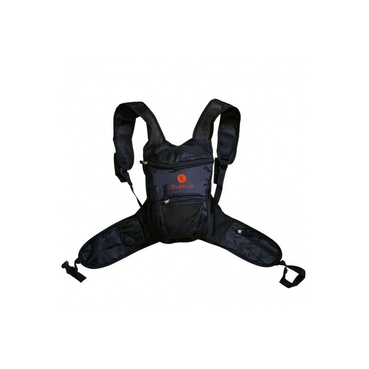Sveltus futó hátizsák, unisex, fekete