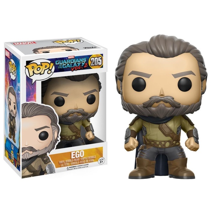 Фигура Funko Pop! 127776, Movies: Guardians of the Galaxy - Ego, Сив/кафяв, 9.5см