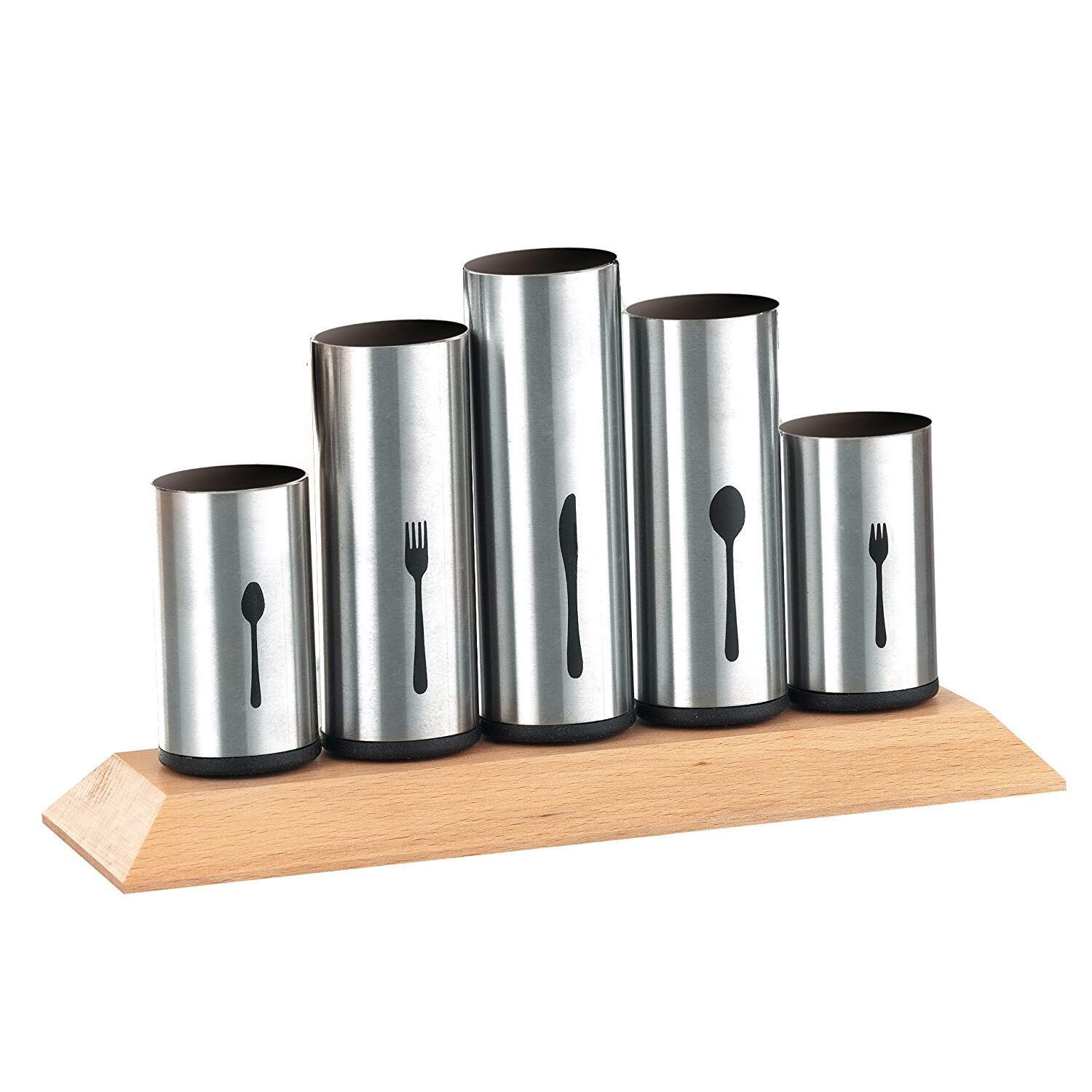 Suport cu 5 recipiente pentru tacamuri, Pipes, Esmeyer