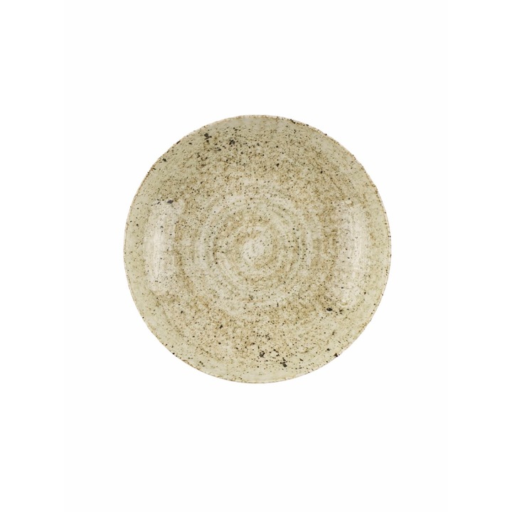 Set de farfurii adanci 22 cm , 6 piese , Apulum , Salt & Pepper , portelan