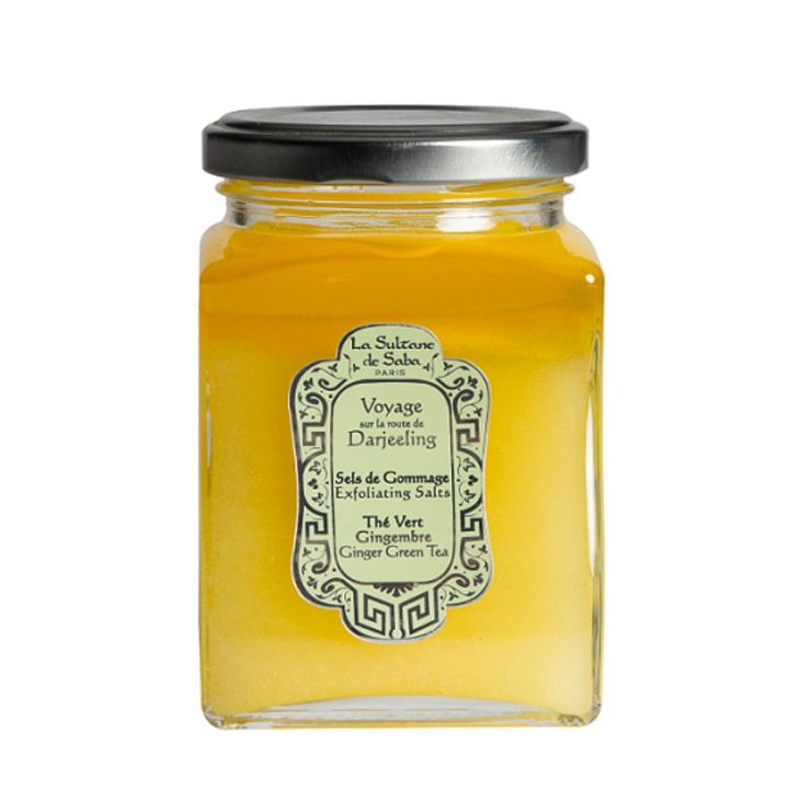 Tengeri sós bőrradír Darjeeling illóolajjal, La Sultane de Saba Paris 300ml