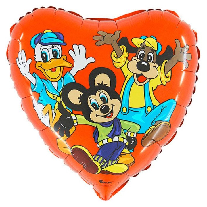 Balon folie, Forever Friends, 45 cm, multicolor