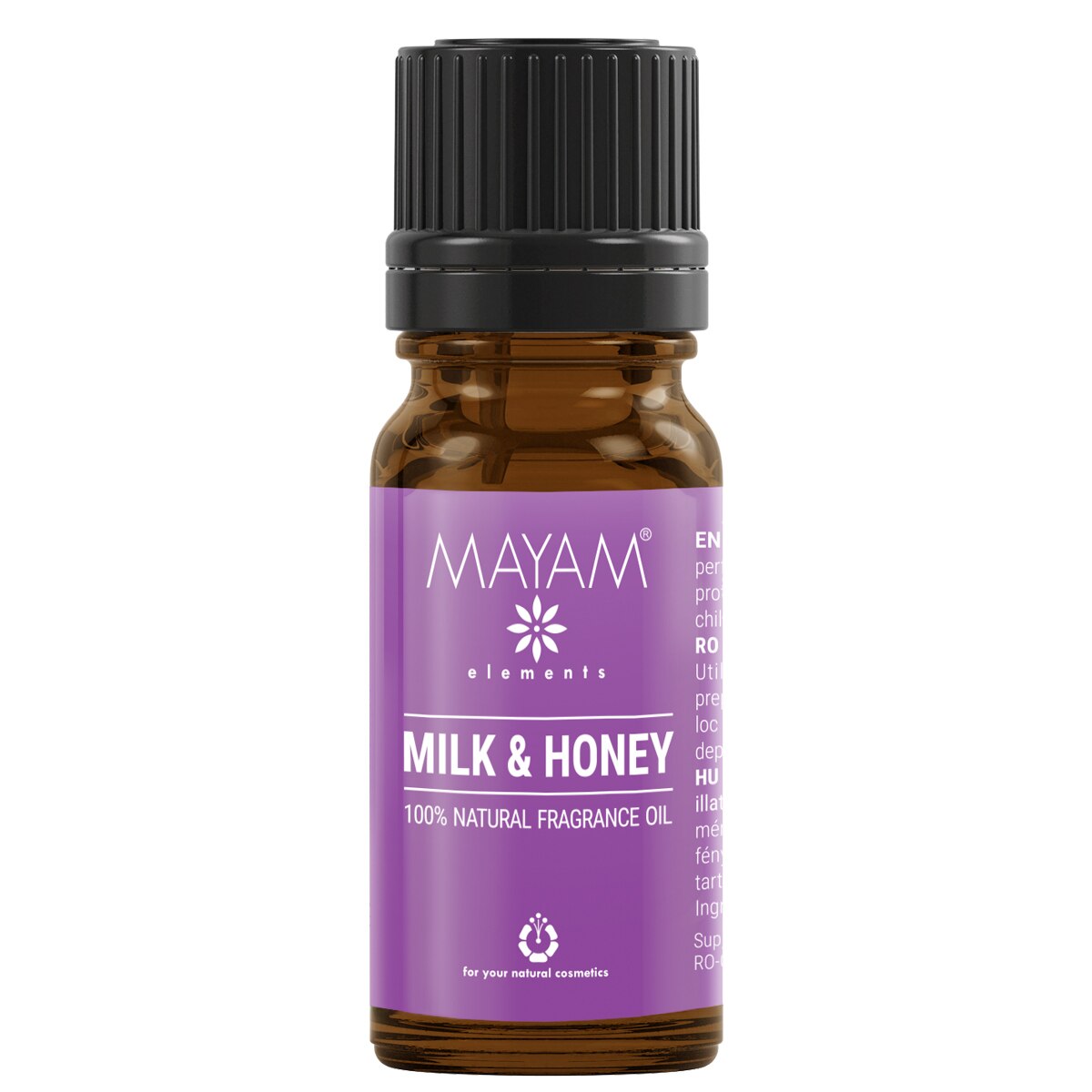 Parfumant natural Milk & Honey, 10 ml, MAYAM