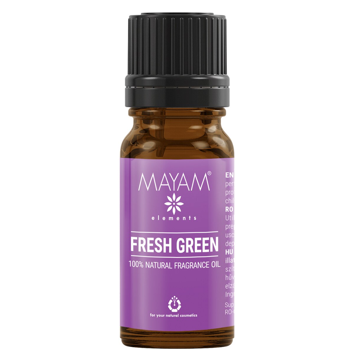 Parfumant natural Fresh Green, 10 ml, MAYAM